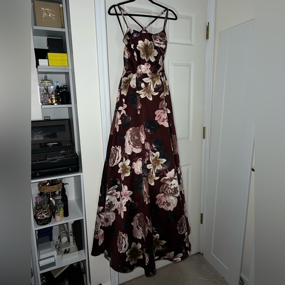 Windsor prom dress, A-line dress, ballgown, prom, red dress, Windsor dress